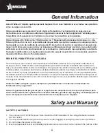 Preview for 5 page of Omcan FR-CN-0105 Instruction Manual