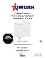 Preview for 1 page of Omcan FR-CN-0155 Instruction Manual