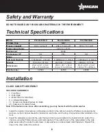 Preview for 6 page of Omcan FR-CN-0160-S Instruction Manual