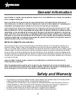 Preview for 5 page of Omcan FR-CN-0166 Instruction Manual