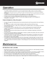 Preview for 8 page of Omcan FR-CN-0255 Instruction Manual