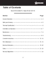 Preview for 2 page of Omcan FR-CN-0660-PC Instruction Manual