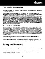 Preview for 4 page of Omcan FW-CN-0001 Instruction Manual