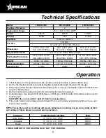 Preview for 7 page of Omcan FW-CN-0001 Instruction Manual