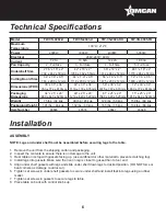 Preview for 6 page of Omcan FW-CN-0002-H Instruction Manual