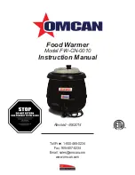 Omcan FW-CN-0010 Instruction Manual preview