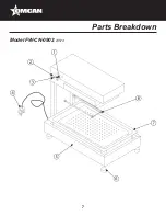 Предварительный просмотр 7 страницы Omcan FW-CN-0902 Instruction Manual