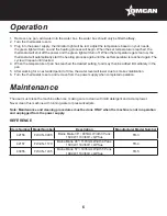 Preview for 6 page of Omcan FW-CN-0905 Instruction Manual