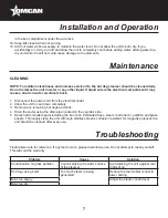 Предварительный просмотр 7 страницы Omcan FW-CN-1200 Instruction Manual