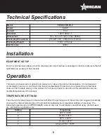 Preview for 6 page of Omcan FW-US-690-25-2 Instruction Manual