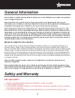 Preview for 4 page of Omcan GR-CN-0914 Instruction Manual