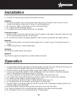 Preview for 12 page of Omcan GR-CN-0914 Instruction Manual