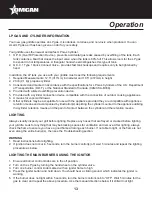 Preview for 13 page of Omcan GR-CN-0914 Instruction Manual