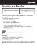 Preview for 12 page of Omcan GR-IT-0373 Instruction Manual