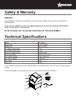 Preview for 6 page of Omcan IC-CN-0016 Instruction Manual