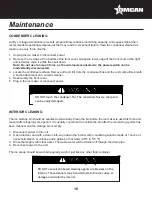 Preview for 16 page of Omcan IC-CN-0016 Instruction Manual