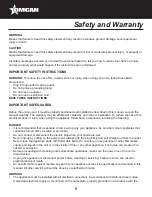 Preview for 5 page of Omcan IC-CN-0050 Instruction Manual