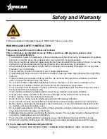 Preview for 7 page of Omcan IC-CN-0089S Instruction Manual