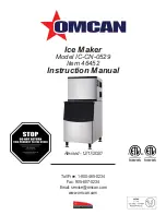 Предварительный просмотр 1 страницы Omcan IC-CN-0529 Instruction Manual