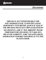 Preview for 3 page of Omcan IC-CN-0529 Instruction Manual