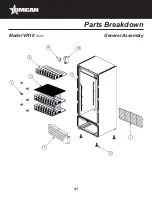 Preview for 41 page of Omcan Imbera G319 Instruction Manual