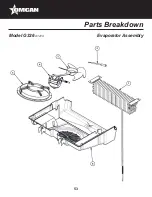 Preview for 53 page of Omcan Imbera G319 Instruction Manual