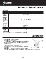 Предварительный просмотр 11 страницы Omcan Imbera VR08 Instruction Manual