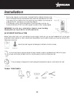 Предварительный просмотр 12 страницы Omcan Imbera VR08 Instruction Manual