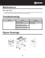 Предварительный просмотр 14 страницы Omcan Item 47134 Instruction Manual