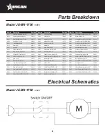 Preview for 9 page of Omcan JE-BR-1750 Instruction Manual