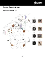 Предварительный просмотр 12 страницы Omcan JE-CN-0020 Instruction Manual