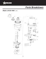 Предварительный просмотр 7 страницы Omcan JE-CN-1800 Instruction Manual