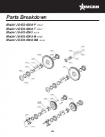 Preview for 42 page of Omcan JE-ES-0015 Instruction Manual