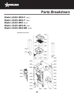 Preview for 45 page of Omcan JE-ES-0015 Instruction Manual