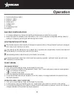 Предварительный просмотр 9 страницы Omcan JE-ES-0028N-T Instruction Manual