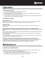 Предварительный просмотр 10 страницы Omcan JE-ES-0028N-T Instruction Manual