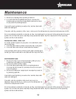 Предварительный просмотр 12 страницы Omcan JE-ES-0028N-T Instruction Manual