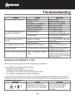 Preview for 13 page of Omcan JE-ES-0028N-T Instruction Manual