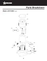 Предварительный просмотр 9 страницы Omcan JE-IT-0900 Instruction Manual