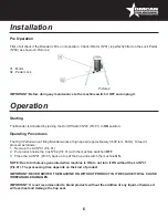 Предварительный просмотр 6 страницы Omcan LAR-15PMB Instruction Manual