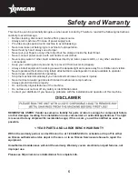 Preview for 5 page of Omcan MG-BR-0022 Instruction Manual