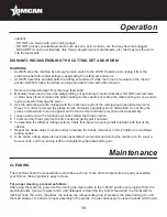 Preview for 11 page of Omcan MG-ES-0022 Instruction Manual