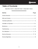 Preview for 2 page of Omcan MG-IT-0012-C Instruction Manual