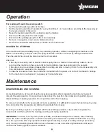 Preview for 8 page of Omcan MG-IT-0012 Instruction Manual