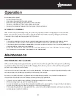 Preview for 8 page of Omcan MG-IT-0032 Instruction Manual