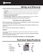 Preview for 5 page of Omcan MM-BR-0050 Instruction Manual