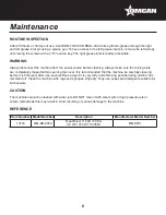 Preview for 8 page of Omcan MM-BR-0050 Instruction Manual