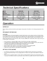 Preview for 6 page of Omcan MM-IT-0030 Instruction Manual