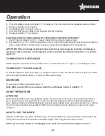 Preview for 10 page of Omcan MM-IT-0050-S Instruction Manual