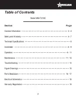 Preview for 2 page of Omcan MM-IT-0180 Instruction Manual